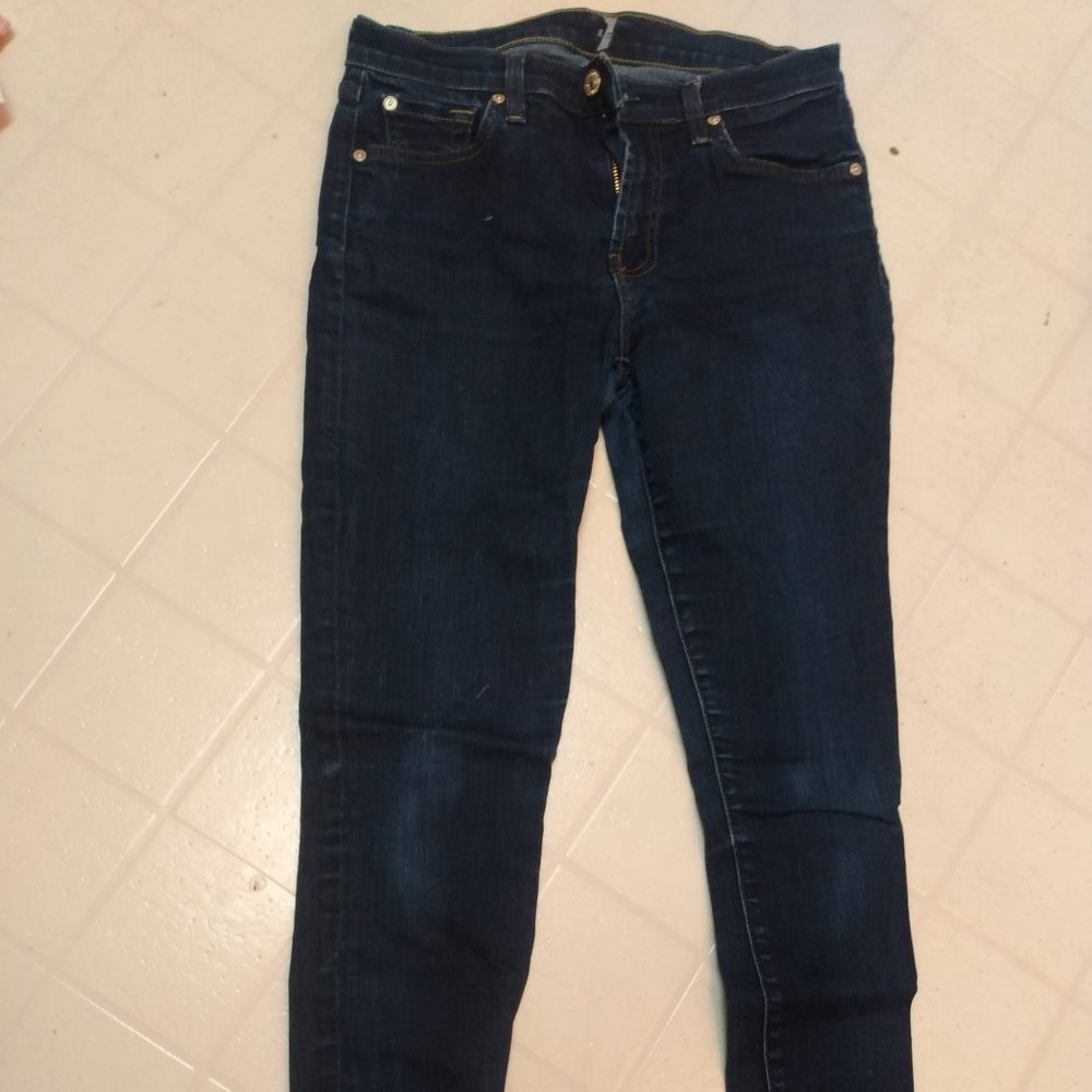7 For All Mankind Women's Skinny Jeans - Size 28